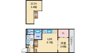 【間取り】 | 仮称）ハーモニーテラス鳥神町 | 略図の為、現状優先