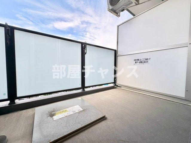 エステムコート名古屋黒川シャルマンのバルコニー|広々としたバルコニーです