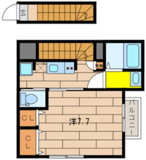 【間取り】 | Bliss千歳烏山