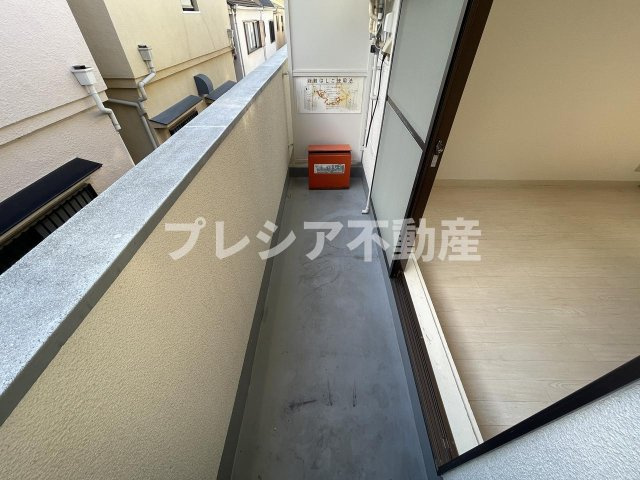 せせらぎフラットのバルコニー
