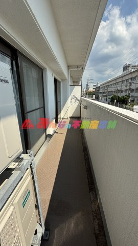 ライオンズマンション久留米中央のバルコニー