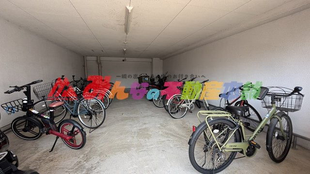 ライオンズマンション久留米中央の駐輪場