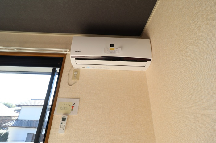 屋敷添ハイツの設備|エアコン付