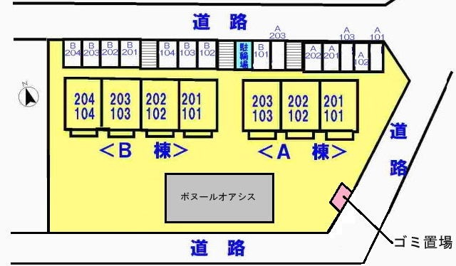 ピュア・デュエットＡの駐車場|駐車場