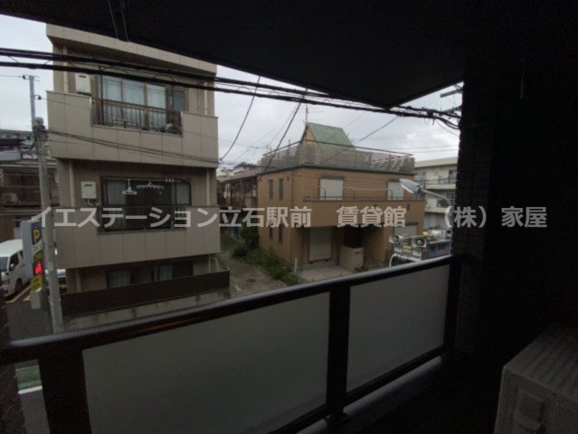 コンフォルディアのバルコニー