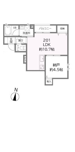 コンフォルディアの間取り