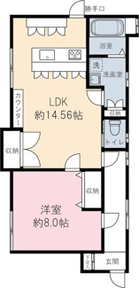 【間取り】 | ショコラメゾン壱番館  | 間取りです。