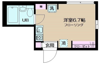【間取り】 | フェリーチェ東高円寺Ⅰ | 間取りです。
