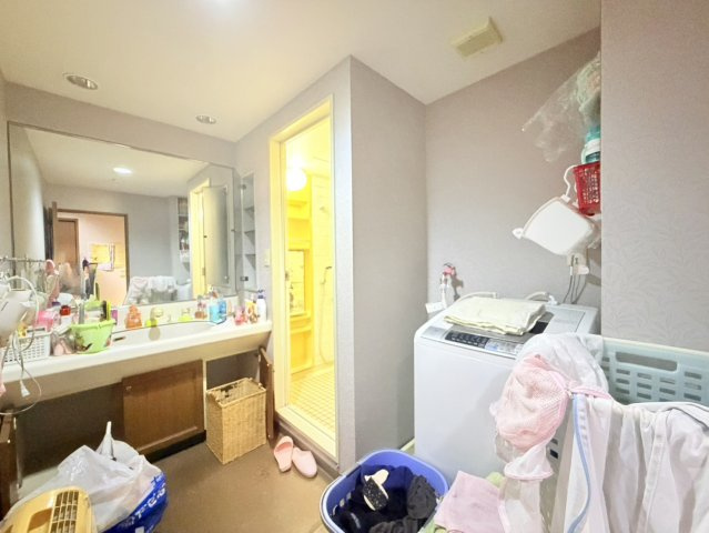 中古マンション土浦シャルマンコーポの脱衣所