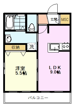 【間取り】 | モンシェール