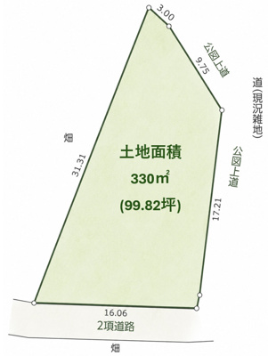 【区画図】 | ◆戸塚区俣野町　建築条件なし売地◆