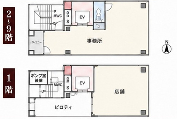 S３神田小川町ビルの間取り