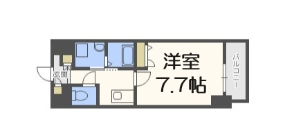 【間取り】 | LaDouceur梅田East