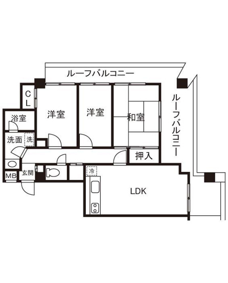 【間取り】 | LIVE