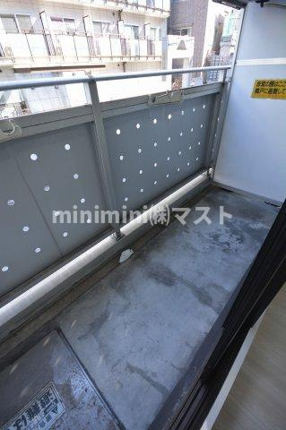 大阪市天王寺区北河堀町の賃貸マンションのバルコニー