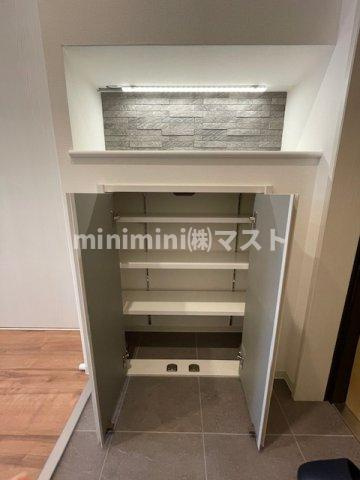 大阪市天王寺区堀越町の賃貸マンションの収納