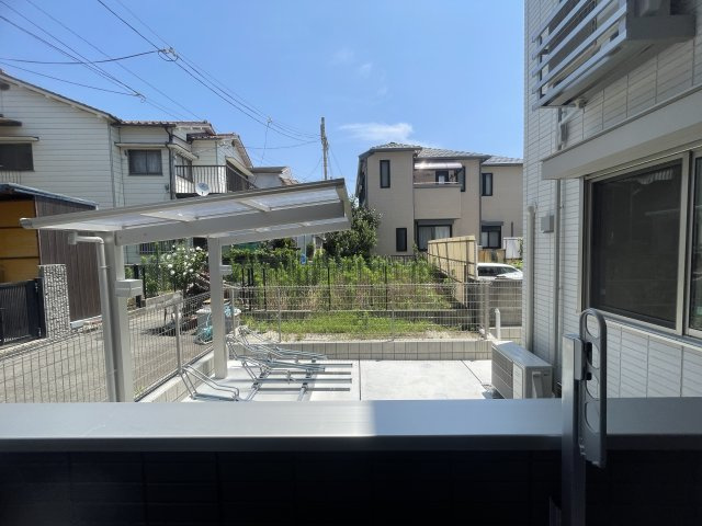 神戸市灘区岩屋北町２丁目のアパートの展望