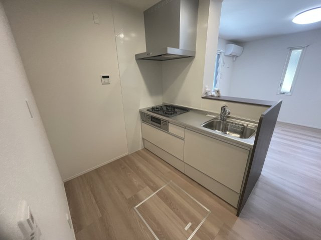 神戸市灘区岩屋北町２丁目のアパートのキッチン