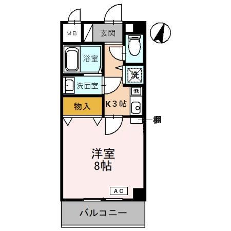 ドール魚崎の間取り