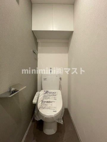 大阪市天王寺区堀越町の賃貸マンションのトイレ
