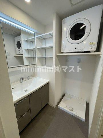 大阪市天王寺区堀越町の賃貸マンションの洗面所