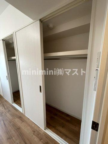大阪市天王寺区堀越町の賃貸マンションの収納
