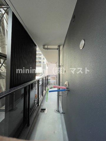 大阪市天王寺区堀越町の賃貸マンションのバルコニー