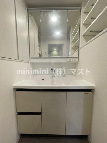 大阪市天王寺区堀越町の賃貸マンションの洗面所
