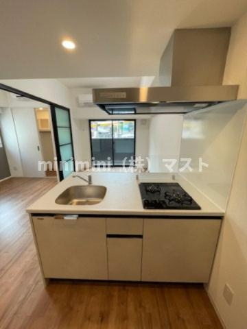 大阪市天王寺区堀越町の賃貸マンションのキッチン