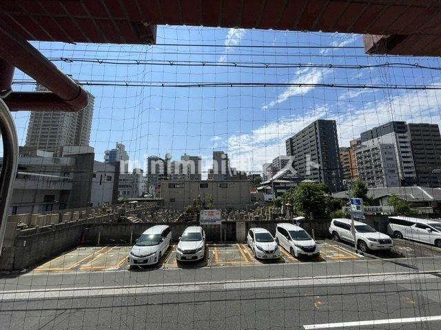 大阪市天王寺区城南寺町の賃貸マンションの展望