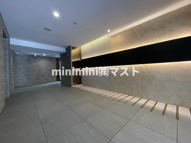 大阪市天王寺区寺田町２丁目の賃貸マンションのロビー