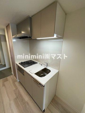 大阪市天王寺区寺田町２丁目の賃貸マンションのキッチン