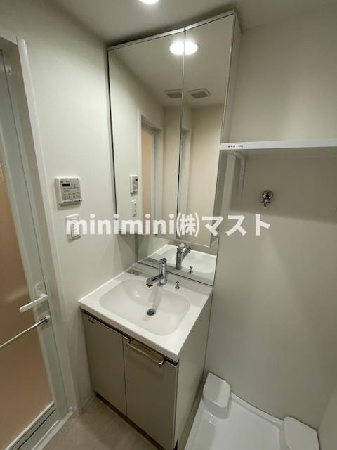 大阪市天王寺区寺田町２丁目の賃貸マンションの洗面所
