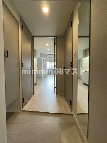 大阪市天王寺区寺田町２丁目の賃貸マンションの玄関