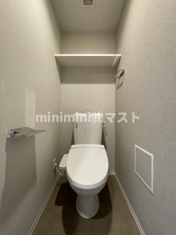 大阪市天王寺区寺田町２丁目の賃貸マンションのトイレ