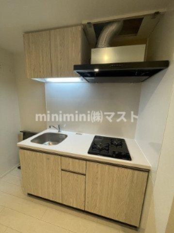 大阪市天王寺区生玉町の賃貸マンションのキッチン|カラーバリエーション有