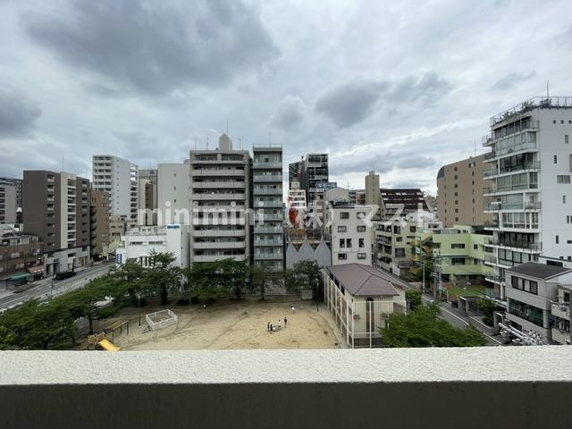大阪市天王寺区上本町６丁目の賃貸マンションの展望
