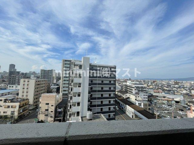 大阪市天王寺区国分町の賃貸マンションの展望