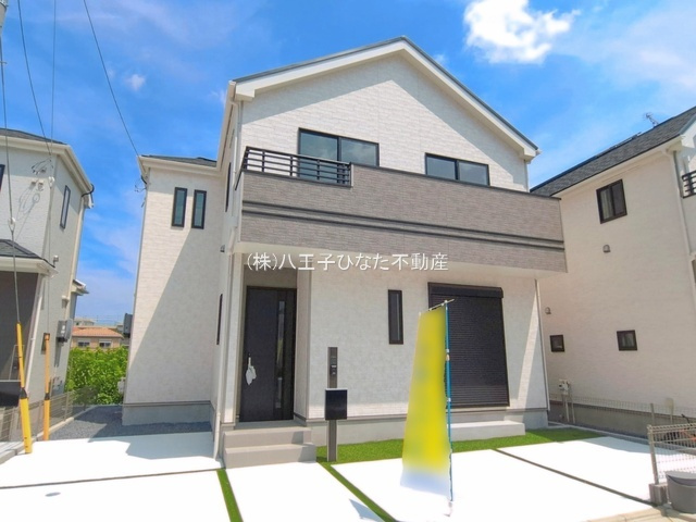 『八王子市新築戸建て』八王子市弐分方町724-5【仲介手数料無料】　１０期の外観|～仲介手数料無料☆八王子ひなた不動産～八王子市弐分方町　新築戸建て