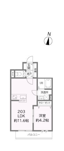 コンフォルディアの間取り