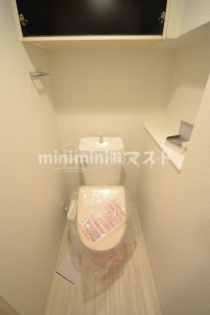 大阪市天王寺区堀越町の賃貸マンションのトイレ