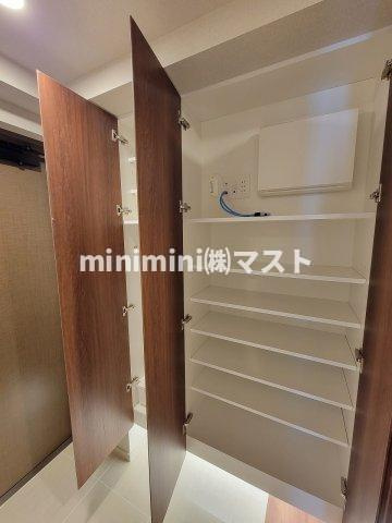 大阪市天王寺区筆ケ崎町の賃貸マンションの収納|同マンション内・別部屋参考写真