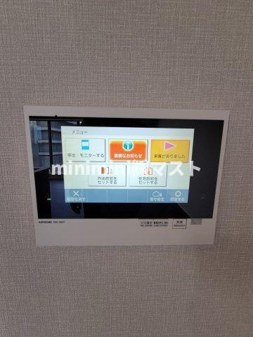 大阪市天王寺区筆ケ崎町の賃貸マンションのセキュリティ|同マンション内・別部屋参考写真