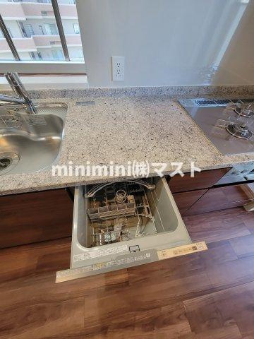 大阪市天王寺区筆ケ崎町の賃貸マンションのキッチン