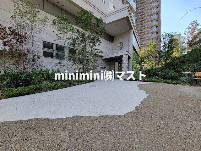 大阪市天王寺区筆ケ崎町の賃貸マンションのエントランス