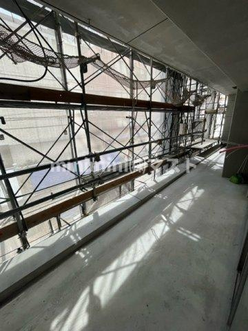大阪市天王寺区東高津町の賃貸マンションのバルコニー