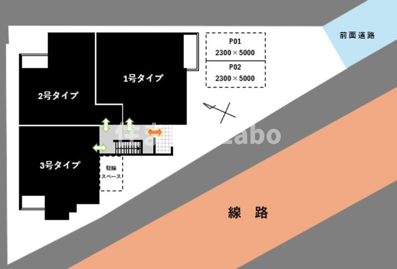 REGALEST サンメゾン井尻の区画図