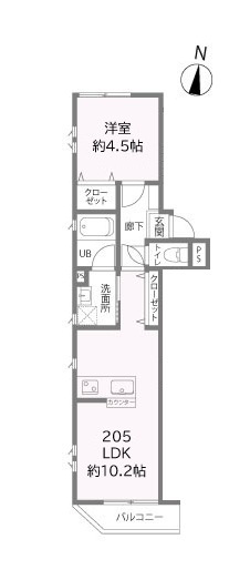 葛飾区立石３丁目の賃貸マンションの間取り