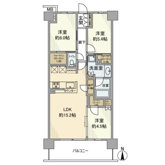 【間取り】 | パークホームズ溝の口ミッドイースト