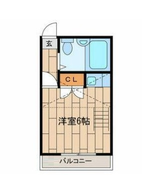 ボナール阿佐ヶ谷の間取り|間取りです。